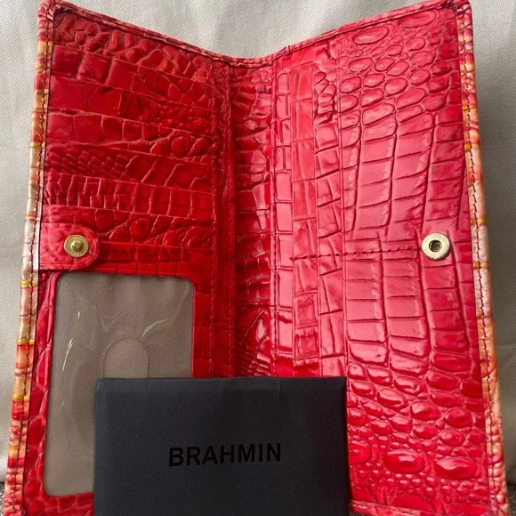 NWTBrahmin wallet (infusion ombré Melbourne)